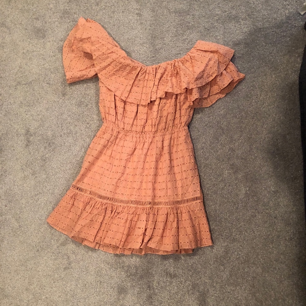 Free people off the shoulder eyelet dress new